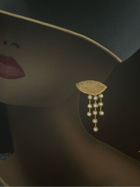 June Marie - Elegant Women  Original Painting African America Art